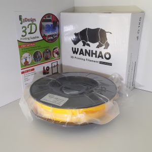 Wanhao TPU Yellow 1.75mm 0.5kg