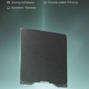 Black Textured PEI Build Plate – Strong Adhesion, Excellent Flatness, Ideal for Creality Hi 3D Print