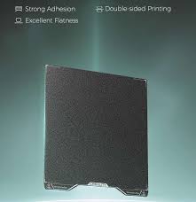 Black Textured PEI Build Plate - Strong Adhesion, Excellent Flatness, Ideal for Creality Hi 3D Print