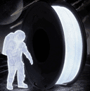 PLA Luminous White 1.75mm 1kg